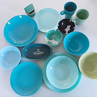 食器 スリーコインズのおしゃれなアレンジ 飾り方のインテリア実例 Roomclip ルームクリップ