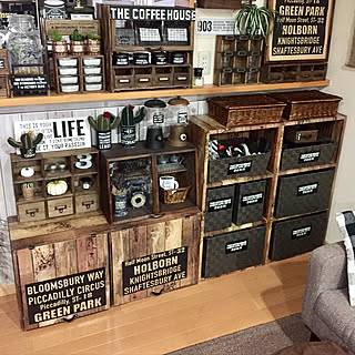 棚/カラーボックス/いいね&フォローありがとうございます♡/フォローに感謝♪/ダイソー...などのインテリア実例 - 2017-10-29 09:28:20