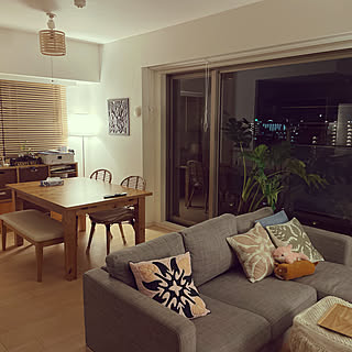 ダイニングテーブル チェア ハワイアンインテリアのインテリア実例 Roomclip ルームクリップ