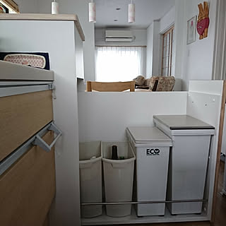 キッチン/隠してます/ごみばこ隠し/イベント参加/連投失礼します...などのインテリア実例 - 2019-03-07 15:52:27