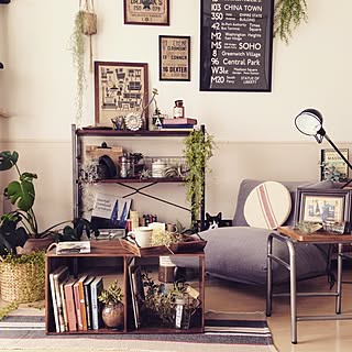 部屋全体/ACME FURNITURE/JSF研究会/【ちょびヒゲ隊】/ねこ部...などのインテリア実例 - 2016-03-19 17:25:42