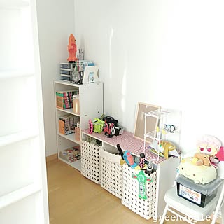 ベッド周り/76組/子供部屋/カラーボックス/収納見直し...などのインテリア実例 - 2017-02-22 08:39:05