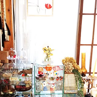 棚/おはようございます♪(๑ᴖ◡ᴖ๑)♪/何時も有難う御座います♡/毎日がHappy♡/なかなか訪問+コメ出来ず...などのインテリア実例 - 2015-01-27 08:26:39
