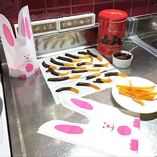 キッチン/ピール♡チョコかけたよん♡/5月10日/植物のある暮らし/見て頂いて、ありがとうございます。...などのインテリア実例 - 2018-05-10 09:57:16