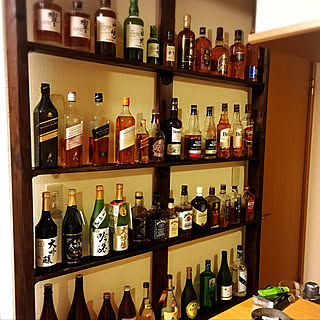 酒棚diyのインテリア 手作りの実例 Roomclip ルームクリップ