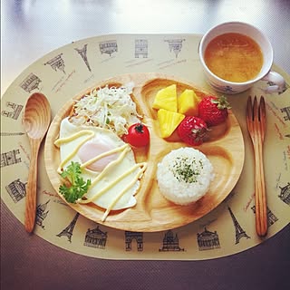 キッチン/料理/ワンルーム/朝ごはん/ワンプレートのインテリア実例 - 2012-05-15 17:40:04