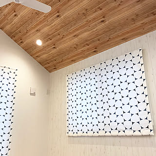 カーテン 勾配天井のインテリア実例 Roomclip ルームクリップ
