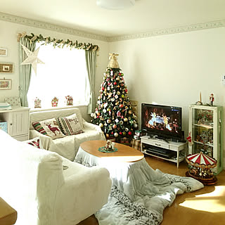 リビング/クリスマス/クリスマスが大好きです/カントリー/フレンチカントリー...などのインテリア実例 - 2018-12-08 16:47:08