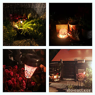 玄関 入り口 ダイソーソーラーライトのインテリア実例 Roomclip ルームクリップ