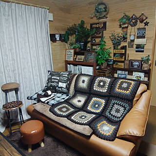 部屋全体/お金をかけずにオシャレに**/いいね押し逃げすみません^^;/狭いながらも楽しい我が家♪/見てくれた方々有難うございます♬...などのインテリア実例 - 2018-03-05 20:41:19