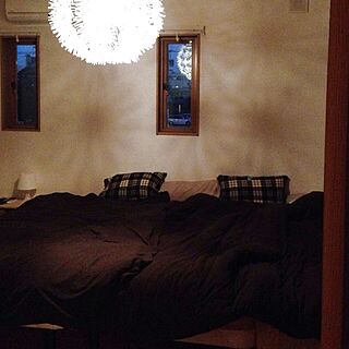 ベッド周り/IKEA/無印良品/ニトリ/タンポポライトのインテリア実例 - 2013-10-21 18:08:13