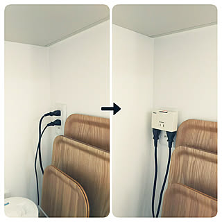 コンセントタップのインテリア実例 Roomclip ルームクリップ