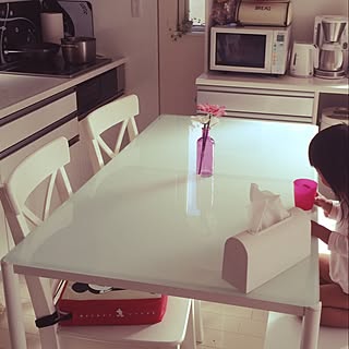 キッチン/ホワイト大好き/IKEA/Franc Franc/フランフランのインテリア実例 - 2014-10-15 07:37:02