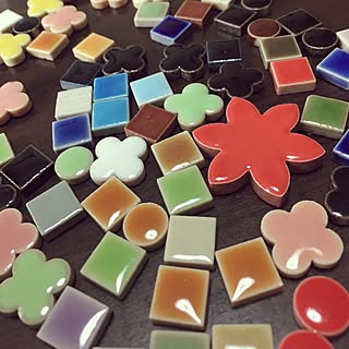 棚/IFFT/interiorlifestyle/タイル/見せる収納に憧れる...などのインテリア実例 - 2016-11-10 11:25:24