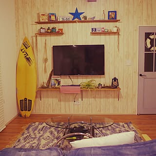 リビング アーリーアメリカンのインテリア実例 Roomclip ルームクリップ