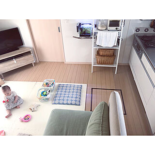 狭い部屋 赤ちゃんのいる暮らしのインテリア実例 Roomclip ルームクリップ