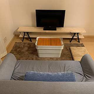テレビ台 カインズのおしゃれなアレンジ 飾り方のインテリア実例 Roomclip ルームクリップ