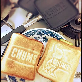 キッチン/チャムス/CHUMS/ホットサンドメーカー/雑貨...などのインテリア実例 - 2017-02-02 13:58:52