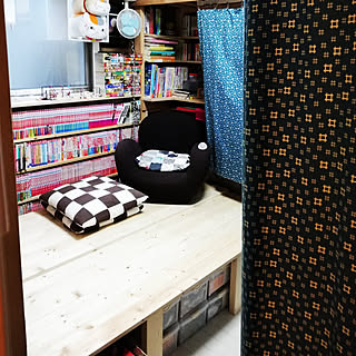 曲がるカーテンレールのインテリア実例 Roomclip ルームクリップ