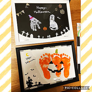 手形足型アートのインテリア実例 Roomclip ルームクリップ