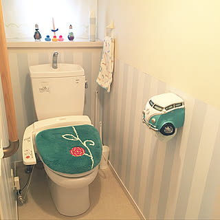 水色 白 ストライプの壁紙のインテリア実例 Roomclip ルームクリップ