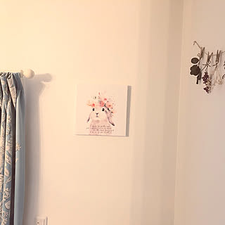 階段/うさぎ/ファブリックパネル/サンサンフー/リビングのインテリア実例 - 2020-01-22 15:05:32