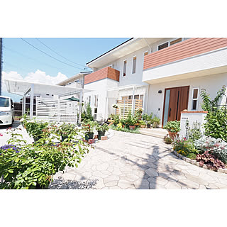 夏の花壇のインテリア実例 Roomclip ルームクリップ