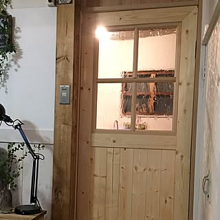 木製ドアdiyのインテリア 手作りの実例 Roomclip ルームクリップ