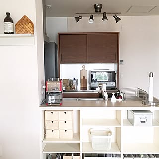 照明 賃貸キッチンのインテリア実例 Roomclip ルームクリップ