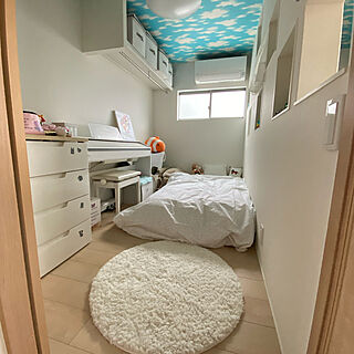 子ども部屋 狭い部屋のおしゃれなインテリアコーディネート レイアウトの実例 Roomclip ルームクリップ