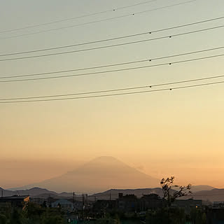 Monday/マンデー/月曜日/月曜/綺麗な富士山...などのインテリア実例 - 2019-08-05 19:06:04