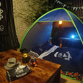 ランタン キャンプごっこのおしゃれなアレンジ 飾り方のインテリア実例 Roomclip ルームクリップ