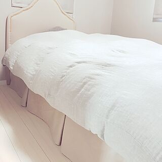 Diy ベッドスカートのインテリア 手作りの実例 Roomclip ルームクリップ