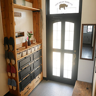 ダイソー 姿見リメイクのインテリア実例 Roomclip ルームクリップ