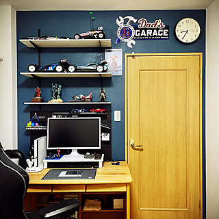 ガンプラ 壁面ディスプレイのおしゃれなアレンジ 飾り方のインテリア実例 Roomclip ルームクリップ