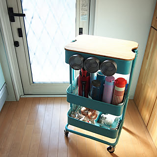 キッチン/イケア収納/キッチンワゴン/ロースコグ/ホーグスマまな板...などのインテリア実例 - 2019-02-21 16:46:49