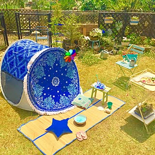 ニトリ ワンタッチサンシェルターのインテリア実例 Roomclip ルームクリップ