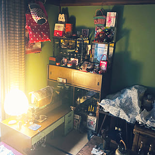 部屋全体/青梅夜具地/モレシャンズ倶楽部/イサム・ノグチ AKARI 1A/昔のサイドテーブル...などのインテリア実例 - 2019-02-12 11:15:36