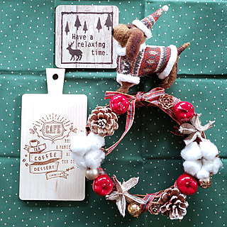 棚/クリスマス/いぬと暮らす/ワンコは家族♡/ごちゃごちゃやっほ〜〜い❣️同盟...などのインテリア実例 - 2019-12-11 17:31:59