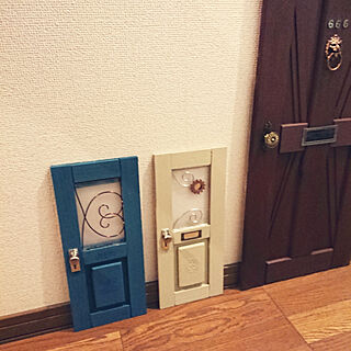 ミニチュアドアのインテリア実例 Roomclip ルームクリップ
