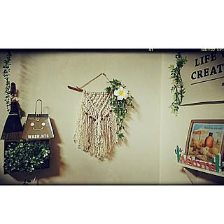 壁/天井/いいね!押し逃げばかりでごめんなさい。/いいね、フォロー本当に感謝です♡/見せる収納に憧れる/可愛いもかっこいいも好き♡...などのインテリア実例 - 2017-06-25 22:23:17
