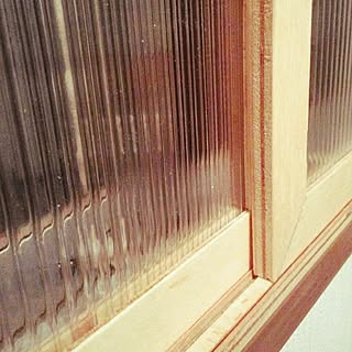 玄関/入り口/二重窓/二重窓DIY/ポリカーボネート中空板/玄関窓のインテリア実例 - 2017-02-01 21:45:34