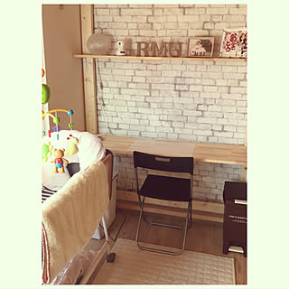 机 西松屋のインテリア実例 Roomclip ルームクリップ
