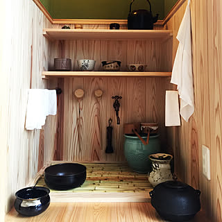 水屋 茶室のインテリア実例 Roomclip ルームクリップ