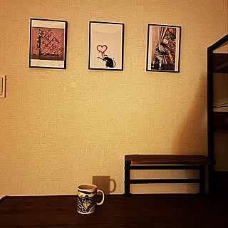 一人暮らし バンクシーのおしゃれなアレンジ 飾り方のインテリア実例 Roomclip ルームクリップ