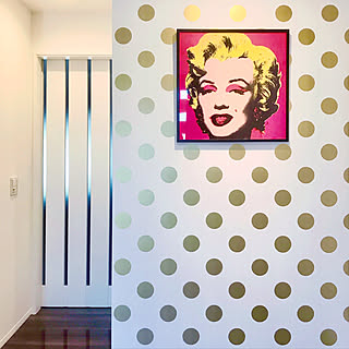 玄関 入り口 マリリンモンローのインテリア実例 Roomclip ルームクリップ