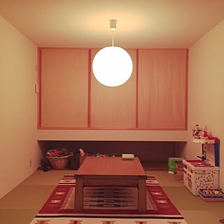 部屋全体/和室/吊物入/こどものおもちゃに占拠され・・・/畳は見えず・・・...などのインテリア実例 - 2014-08-28 13:53:56