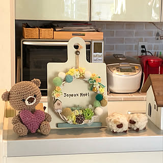 simple_blowbackさん/3COINS/salut!/Motomeちゃんの編み編み/手作り...などのインテリア実例 - 2019-12-16 16:54:04