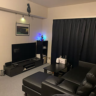 黒基調のインテリア実例 Roomclip ルームクリップ