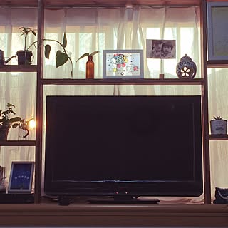 出窓にテレビのインテリア実例 Roomclip ルームクリップ